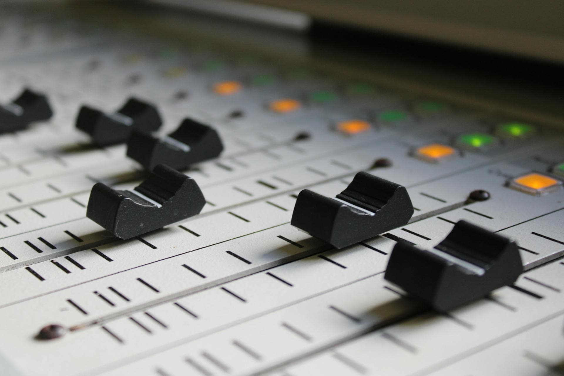Professional mixing console — label studio